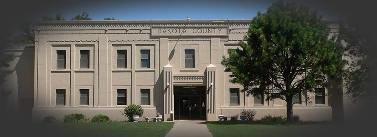 Dakota County Courthouse in Dakota City, Nebraska